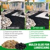 Mulch Glue - 32oz Concentrate Gravel Glue Strong Landscape Adhesive