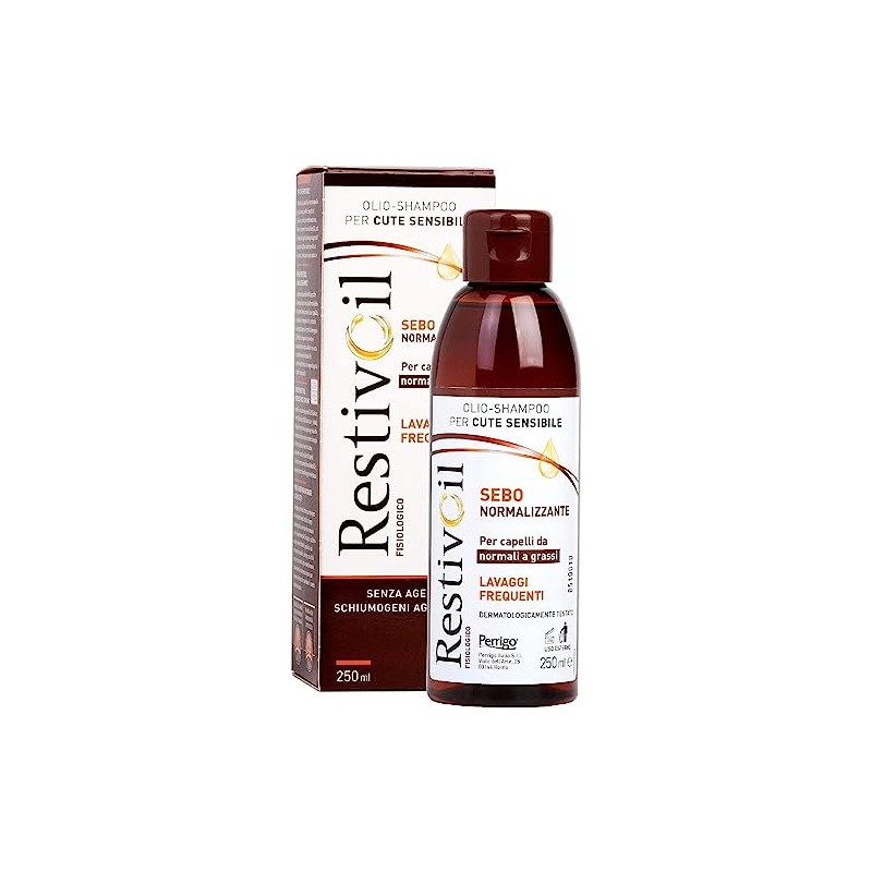 Shampoo Per Capelli Normali E Grassi Con Azione Sebo Riequilibrante