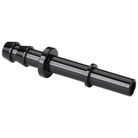 Podavelle 5/16 Hose Barb to 5/16 SAE Quick Connect Disconnect Male Fuel Fitting Adapter Aluminum Black