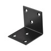 sourcing map Corner Brace Angle Bracket Fastener Stainless Steel L