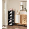 XXXAXXX 6-Tier Shoe Rack Shoe Organizer, Adjustable Rack Sturdy Easy