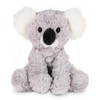 Bearington Sydney Plush Koala Stuffed Animal, 10.5 Inches Gray