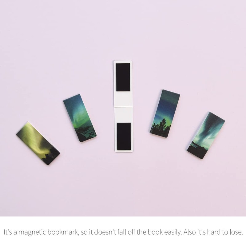 Monolike Magnetic Bookmarks Night Sky Ver.2, Set of 5