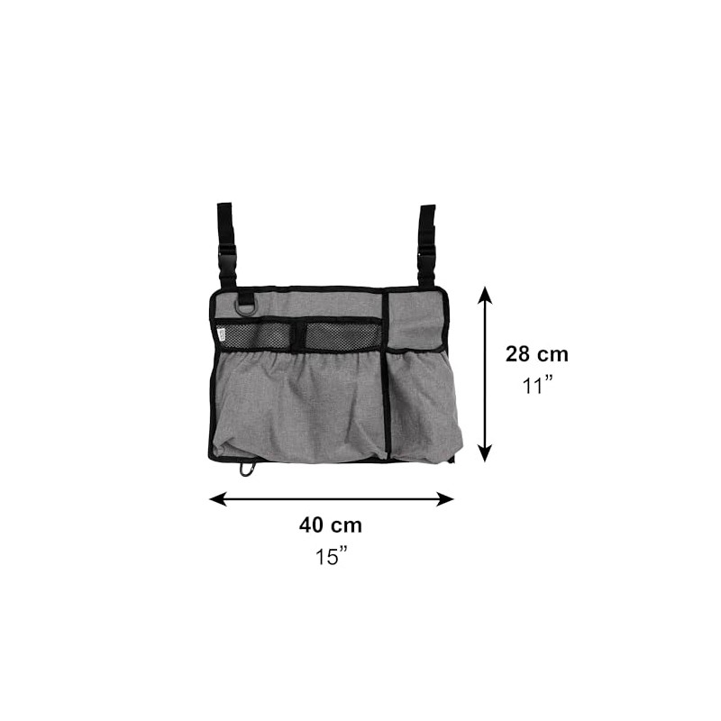 PEPE Mobility Wheelchair Bag for Back of Chair, 39x28 cm