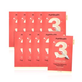 Numbers In No. 3, as soft as you endured it, 1 pack of rum, 10 pieces / 넘버즈인 3번 참은만큼 보들보들 결세럼팩 1매, 10개