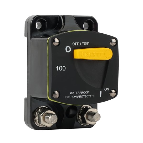 GLOSO GLOSO Circuit Breaker Switches Manual Reset Waterproof Audio Radio