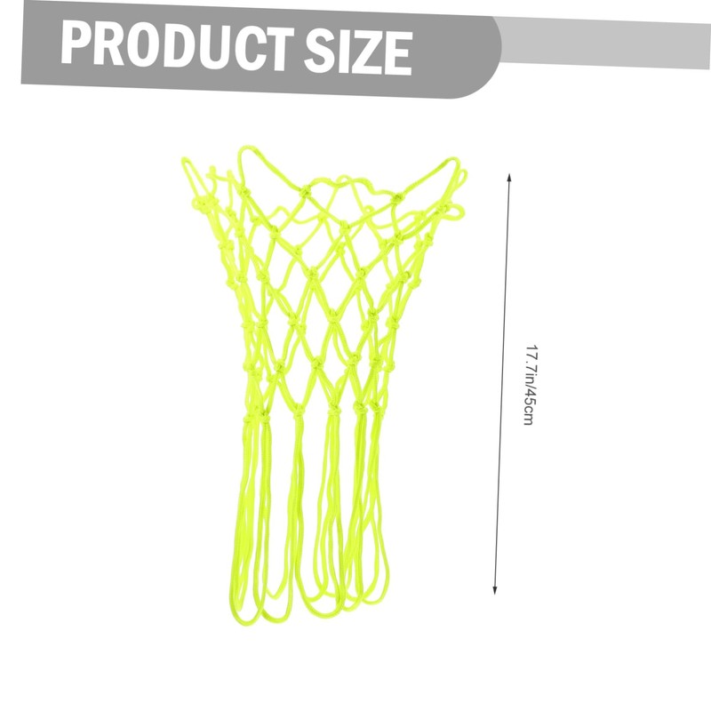 CORHAD Glow-in-The-Dark Basketball Net Fluorescent Mesh Outdoor Hoop Easy Install
