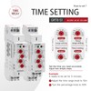 Asymmetric Cycle Timer Relay 2SPDT 16A Adjustable Relay GRT8-S2 12V