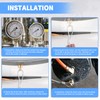 3/8” Air Tank Drain Valve Plug with 60” Cable, Dazakoot