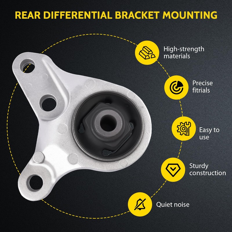 Bracket Mounting Rear Differential Compatible with Mitsubishi Outlander PHEV 3517A053