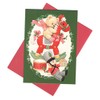 Embellished Classic Christmas Card 9 Pack ~ Unwrap The Magic