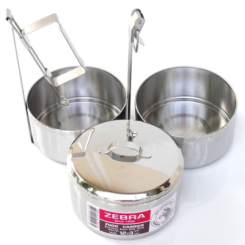 Zebra Thai Stainless Steel Tiffin Food Carrier