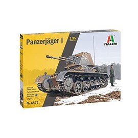 Italeri 6577S 1:35 Ger Hunter Building, Construction, Stand Model Making, Crafts, Hobbies, Gluing, Plastic, Detailed Tank kit, Military, Multicoloured