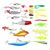 Fishing Tackle Set Soft and Hard Lure Baits Tackle Kit