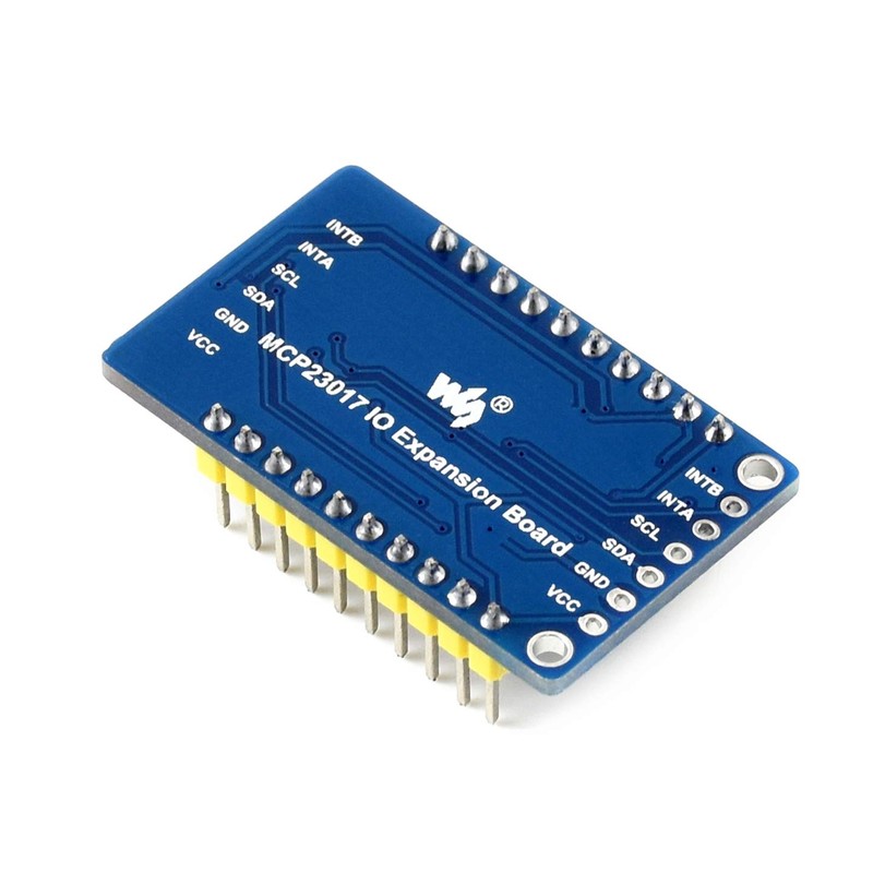 Waveshare MCP23017 IO, placa de expansión I2C, interfaz de 5