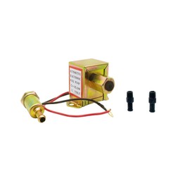 12V Universal Heavy Duty Gas Diesel In-Line In-Tank Electric Fuel Pump With Installation Kit Metal Solid Petro Gasoline or Diesel Engine for Motorcycle Carburetor Lawn Mower Trucks Boats