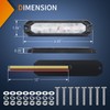 Nilight 6LED Emergency Strobe Lights 4PCS Ultra slim Surface Mount