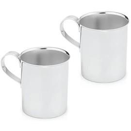 Children's Stainless Steel Cups with Handles | Education Series | Premium 304 (18/8) | Set of 2 | Perfect for Montessori Babies, Toddlers & Kids