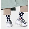 Happy Socks Unisex Socks, Blue, Red, White