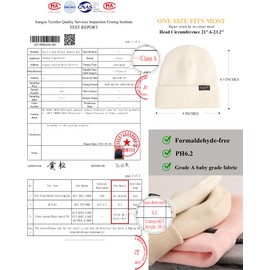 Satin Lined Winter Beanie Hats for Women Knitted Watch Hat with Silk Lining Unisex Solid Skull Cap