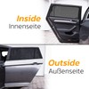 CARAMAZ Sonnenschutz Auto Kinder mit UV Schutz - Größe L