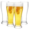 MICHELY Unbreakable Tall Pilsner Beer Glasses Set of 4 (16.5