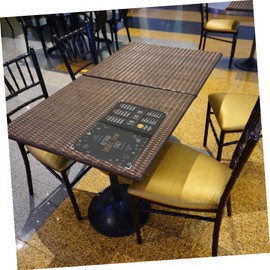 GLEAVI 2Pcs Transparent PVC Menu Covers for Restaurant Recipe Binder Looseleaf Folder Personal Planner Organizer Space Saving Design for Restaurant Supplies