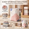 No‑pump Vacuum Storage Bags – Press & Seal, Reusable Space