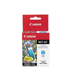 Canon Genuine BCI-6C Cyan Ink Tank