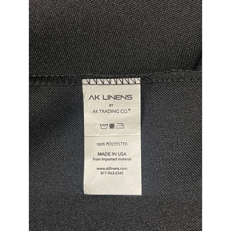 AK Trading 60 x 102-Inch Rectangular IFR Polyester Tablecloth -