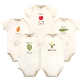 Touched by Nature Unisex Baby Organic Cotton Bodysuits