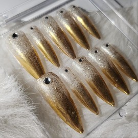[Handmade Nail Tips] Parade - Coffin / [수제네일팁] 퍼레이드 - 코핀