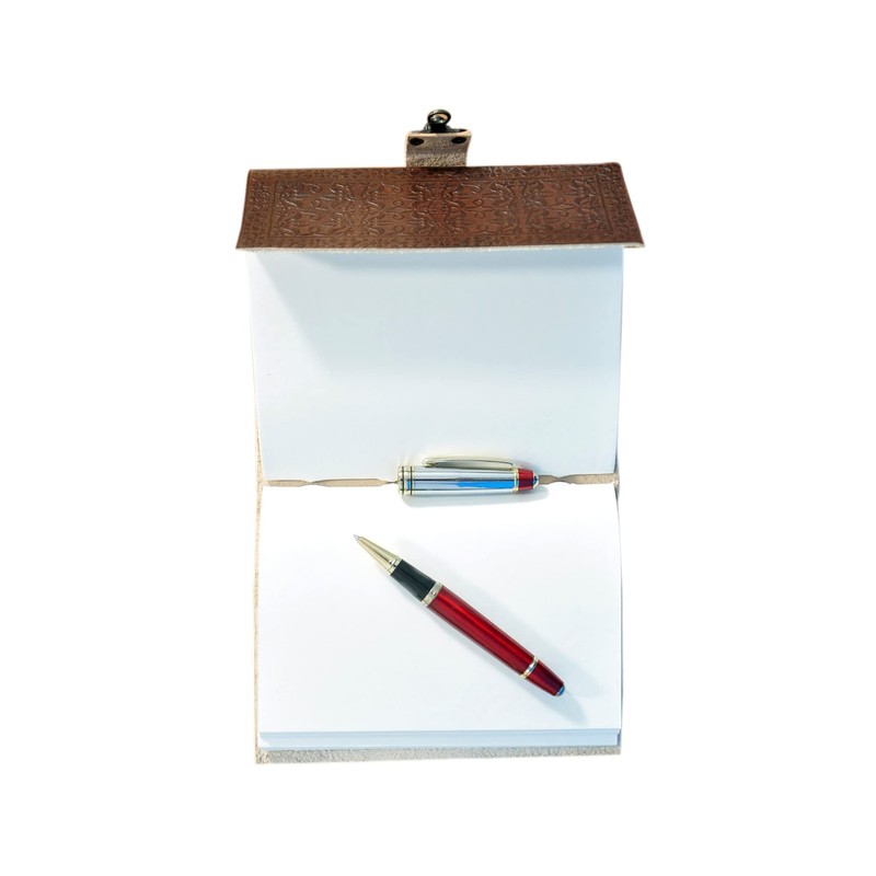 PotStar Dragron With One Lock Leather Diary , Handmade Journal