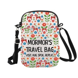 Schwedische Mormor Make-up-Tasche Mormor Geburtstagsgeschenk Muttertagsgeschenk für Mormor Mutter, Mormor Travel Cr EU, Kosmetiktasche mit Aufdruck
