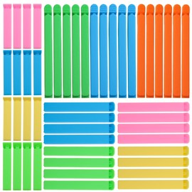 JiuXinYuKeJi 48 Pcs Food Clips,Bag Sealing Clips,Multi Colors