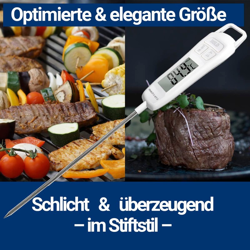 1 x Kitchen Thermometer (Digital) - Fast - for Food