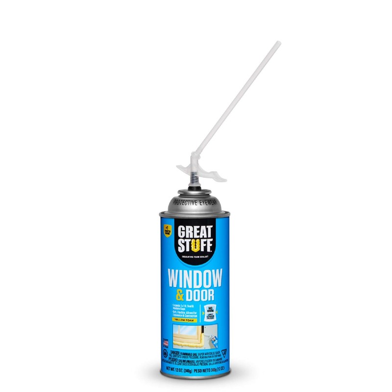 Great Stuff 175437 Insulating Foam Sealant, 12 Oz, Yellow
