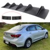 31"x7" Rear Bumper Diffuser Fin Splitter Spoiler Lip For Hyundai