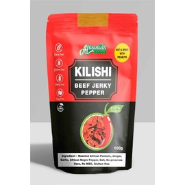 Africanada Kilishi Spice Pepper Rub | Spicy flavour | Beef Jerky Pepper | Peppercorn |100g | 3.5 ounze