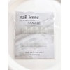 Sample tip for handmade nail tip size measurement Nail Lente