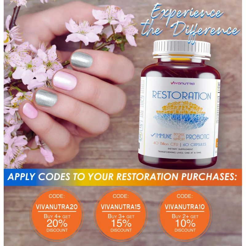 Vivanutra Tratamiento Hongos Uñas 60 Cápsulas