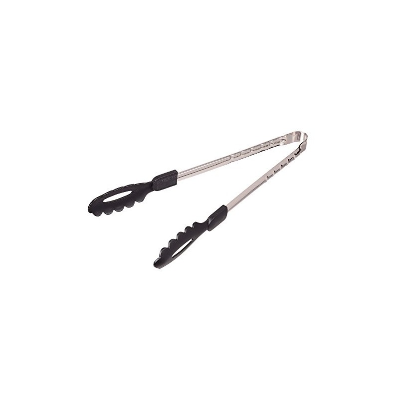 Pearl Metal C-1823 Nylon Tongs, 11.8 inches (30 cm), Black