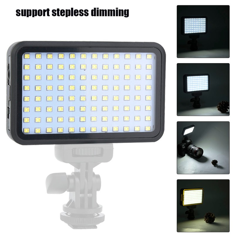 VBESTLIFE PAD160 Video LED Light 3200-6000K Stepless Dimmable with NP-F550