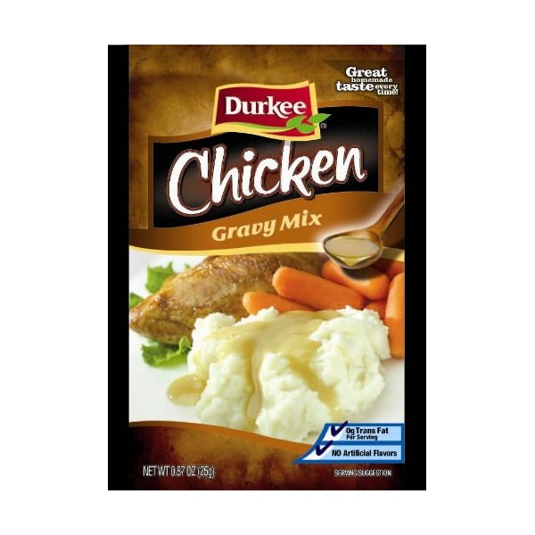 Durkee Chicken Gravy, 0.8750-Ounce (Pack of 8)