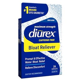 Diurex Max Diuretic Water Caplet, 24 Count
