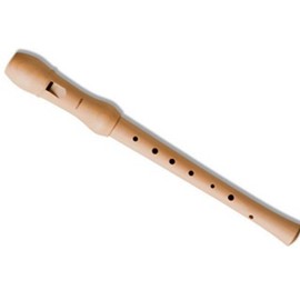 HOHNER Musica Line C-Soprano Recorder German Fingering Two Parts Light Pear Wood