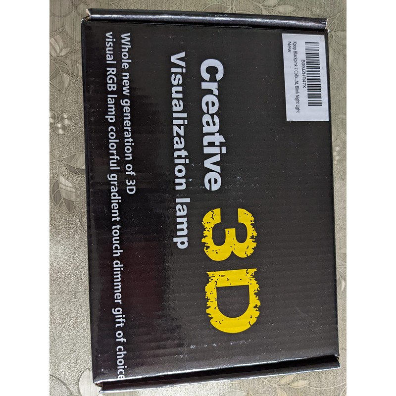 Hall Kpop Blackpink 7 Colors LED Night Light USB Acrylic