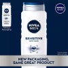 Nivea Men Sensitive Body Wash With Bamboo Extract, 3 Pack
