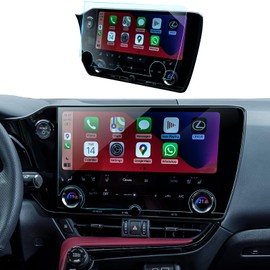LANTU NX 350 Screen Protector for 2024 2023 2022 Lexus NX250/NX350/NX350h/NX450h+ Accessories 14" 9H Tempered Glass GPS Navigation Touchscreen Protector HD Clear