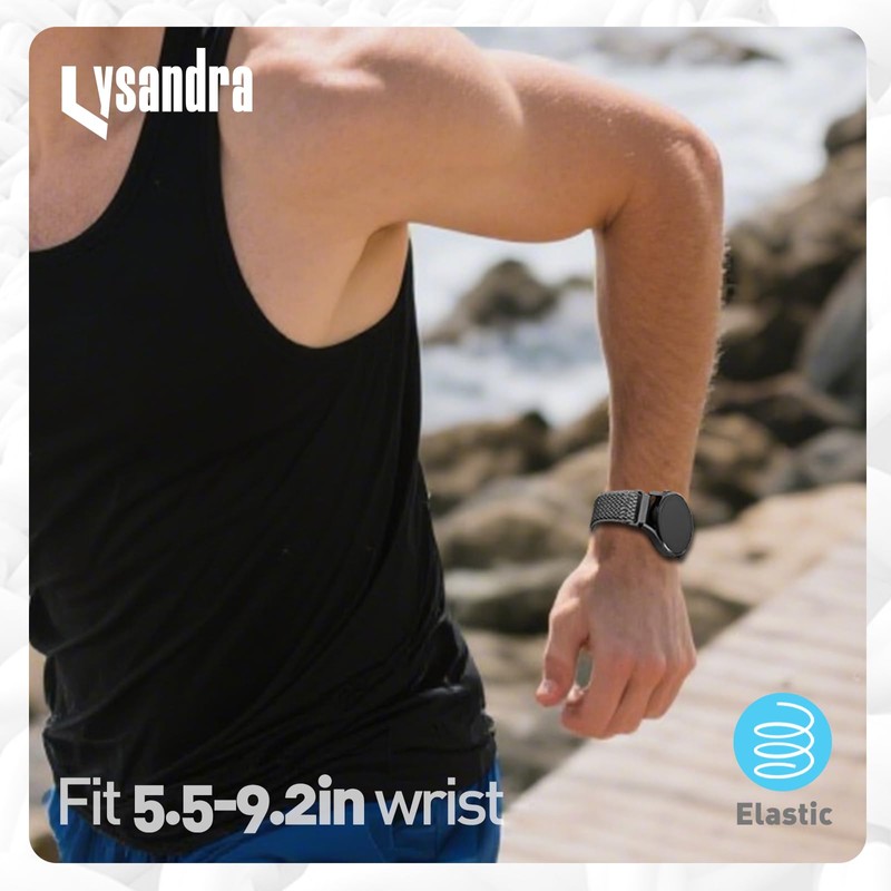 LYSANDRA 3 Pack Stretchy Nylon Watch Bands Compatible Spade Co